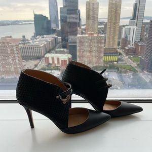 Nine West pumps with strap closure